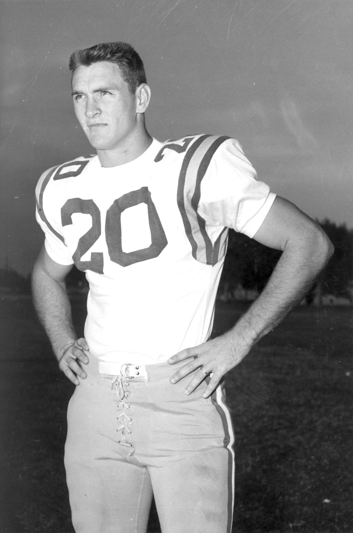 Billy Cannon Sr.'s LSU pose (2)